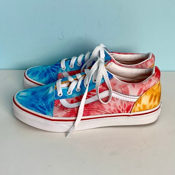 Vans Shoes - NEW Vans Old Skool Multi Tie Dye Sneakers - Women's Size 6